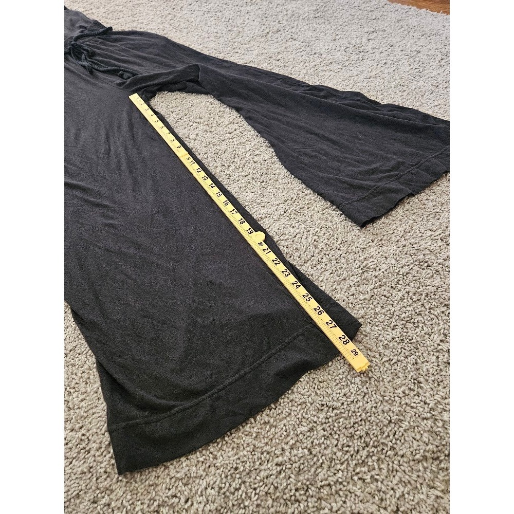 Pact Jumpsuit Women Small Black Organic Cotton Wide Leg Sleeveless - Picture 11 of 13